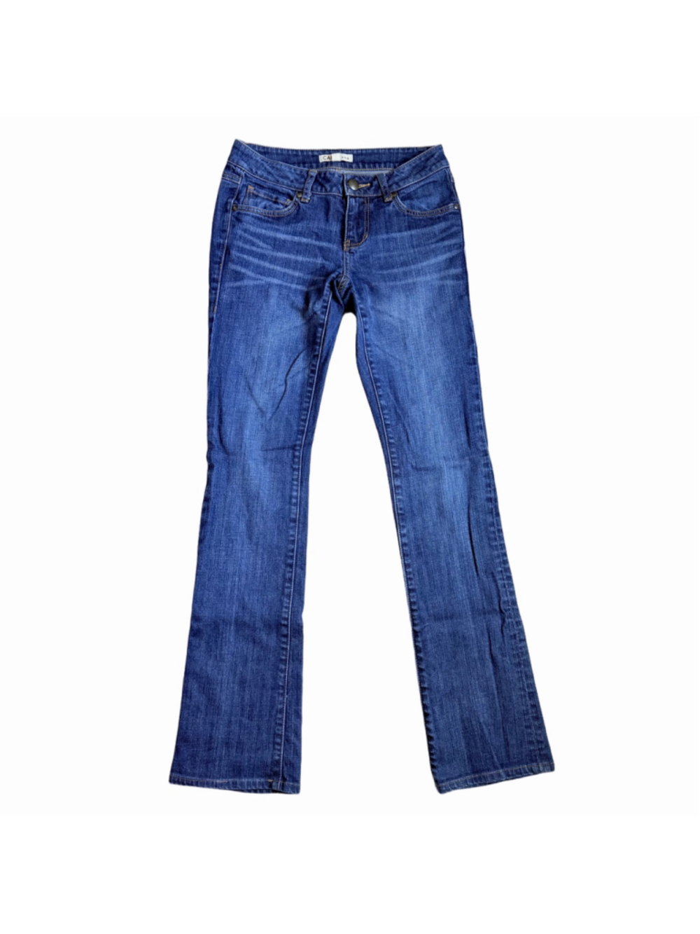 CAbi Baby Boot Cut Jeans Women's Size 2 Blue Denim Style 967L Casual Classic